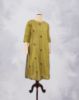 Picture of Lime Green Thread Embroidered Kurti