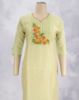 Picture of Green Embroidered Kurti