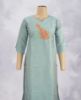 Picture of Green Embroidered Kurti