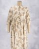 Picture of Off White Rayon Floral Printed Kurti