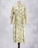 Picture of Off White Rayon Floral Printed Kurti