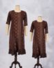 Picture of Magenta Gold Printed Kurti