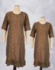 Picture of Magenta Gold Printed Kurti