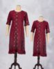 Picture of Magenta Gold Printed Kurti