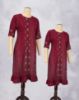 Picture of Magenta Gold Printed Kurti