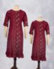 Picture of Magenta Gold Printed Kurti