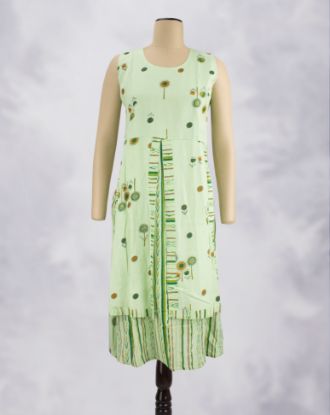 Picture of Green Printed Kurti