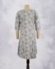 Picture of Grey Floral Printed Kurti