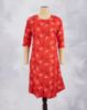 Picture of Grey Floral Printed Kurti