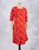 Picture of Grey Floral Printed Kurti