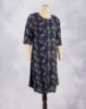Picture of Grey Floral Printed Kurti