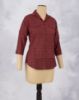 Picture of Maroon Checked Trendy Top