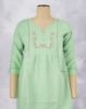Picture of Green Embroidered Trendy Top