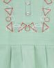 Picture of Green Embroidered Trendy Top