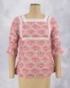 Picture of Pink Floral Printed Trendy Top