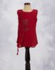 Picture of Maroon Printed Western Top
