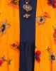 Picture of Yellow Coat Style Kurti