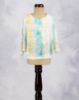 Picture of Green & Yellow Stone Work Western Top