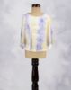 Picture of Green & Yellow Stone Work Western Top