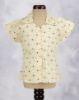 Picture of Orange Printed Western Top