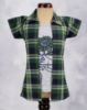 Picture of Maroon Floral Printed Coat Style Western Top