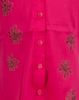 Picture of Navy Blue Embroidered Western Top