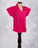 Picture of Navy Blue Embroidered Western Top