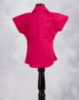 Picture of Navy Blue Embroidered Western Top