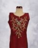 Picture of Maroon Embroidered Crop Top