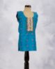 Picture of Royal Blue Embroidered Crop Top