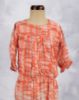 Picture of Orange Printed Western Top