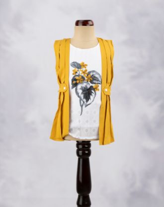 Picture of Mustard Coat Style Children's Top