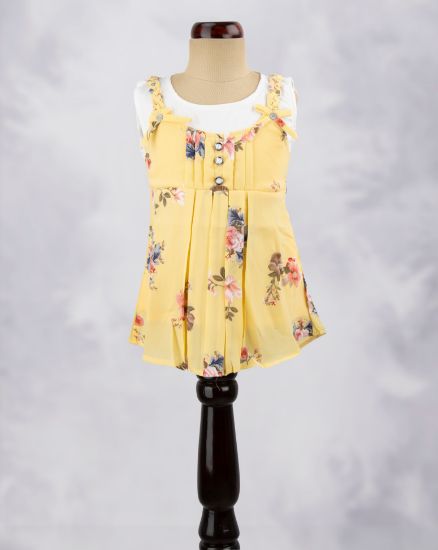 Picture of Yellow Rompers Style Children's Top
