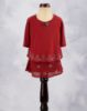 Picture of Maroon Silver Printed Children's Top