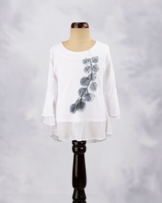 Picture of White Bell Sleeve Children's Top
