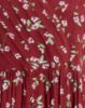 Picture of Maroon V-Neck Frill Kurti