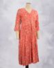 Picture of Maroon V-Neck Frill Kurti