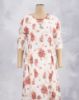 Picture of Red Gold Printed Kurti