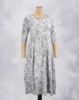 Picture of Grey Floral Printed Kurti