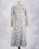 Picture of Grey Floral Printed Kurti
