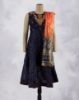 Picture of Blue Zari Embroidery Work Anarkali