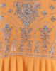 Picture of Orange Embroidered Anarkali
