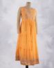 Picture of Orange Embroidered Anarkali