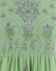 Picture of Orange Embroidered Anarkali