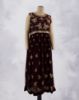 Picture of Maroon Floral  Motif's Printed Anarkali