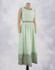 Picture of Green Hand Work with Printed Anarkali