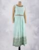 Picture of Green Hand Work with Printed Anarkali