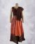 Picture of Red Floral Printed Anarkali