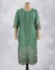 Picture of Green Silk Cotton Digital Printed Kurti
