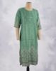 Picture of Green Silk Cotton Digital Printed Kurti